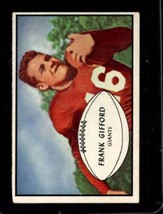 1953 Bowman #43 Frank Gifford Vgex Sp Ny Giants Hof *X67575 - £85.17 GBP