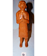 Vintage Carved Wooden Nativity Scene Figure-Lot 6-7 3/4 inches tall - $189.09 MXN
