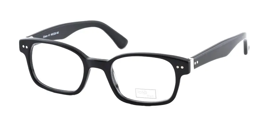 Iota Edison Eyeglasses Eye Glasses A1 Black Authentic New 48 mm Unisex - $2,712.74 MXN