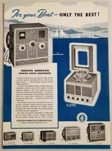 1949 Print Ad Hudson American Marine Radio Equipment New York,NY - £9.98 GBP