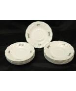 Nikko Happy Holidays Saucers Christmas 6&quot; Lot of 10  Xmas - $503.02 MXN