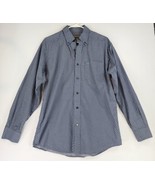 Ariat Shirt Mens Medium Blue Classic Western Cowboy Button Rodeo Up Dres... - £31.14 GBP