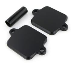 Smog Block Off Plates For Yamaha R1 Yzf R1M R1S R6 R6S FZ1 FZ6 FZ8 FZ10 MT-10 - £19.63 GBP