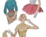 Vtg 1940s Simplicity Pattern 4597 Junior Misses Two Piece Dress Size 12 ... - $24.91