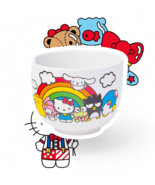 Sanrio Hello Kitty &amp; Friends 20oz Ramen Bowl Set  Ceramic with Chopsticks - $19.99
