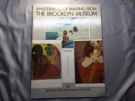 1896 MUSEUM POSTCARDS ~ BROOKLYN Museum  24 MASTERPIECES BOOK Ready To Mail - £22.92 GBP