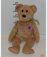 TY Speckles Beanie Baby Bear plush toy Internet Exclusive Members Only - £7.52 GBP