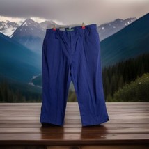 LRL Lauren Jeans Co. Ralph Lauren Womens Sz 14 Capri Jeans Blue Ladies Pants - £20.49 GBP