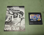 Winter Olympic Games Sega Game Gear Disk and Manual Only - $5.49