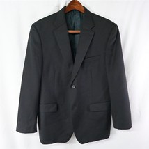 RRL Ralph Lauren 44S Black Wool 2Btn Blazer Suit Sport Coat - £31.45 GBP