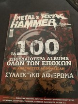 Greek Metal Hammer Mag 08/2009 Metallica Iron Maiden Ac/dc 100 Best Albums Ever - $7.91