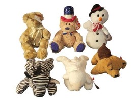 Lot of 6 Assorted Ty Beanie Babies Perfect for Collector&#39;s New with Tags - £22.88 GBP