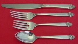 King Cedric By Oneida Sterling Silver Regular Size Place Setting(s) 4pc - $206.91