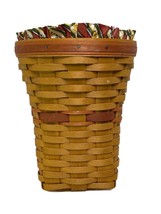 Vintage Longaberger Snapdragon 1998 Basket Vase Combo May Series Collection - $26.65