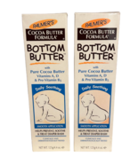 2x Palmer&#39;s Bottom Butter Cocoa Butter Formula 4.4 oz For Diaper Rash, S... - £39.90 GBP
