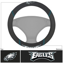Philadelphia Eagles Steering Wheel Cover Mesh/Stitched - $1,043.65 MXN