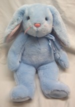 TY Beanie Buddies SOFT LIGHT BLUE BUNNY RABBIT 13&quot; Plush STUFFED ANIMAL ... - $19.80