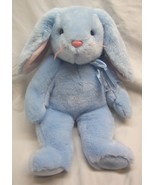 TY Beanie Buddies SOFT LIGHT BLUE BUNNY RABBIT 13&quot; Plush STUFFED ANIMAL ... - $19.80