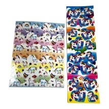 NEW Rare Vintage Lisa Frank Unicorn Stickers Sheets Lot Of 2 S296 S669 Hearts - $32.71