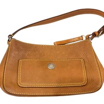 Vintage Genuine Coach Brown Pebble Leather Chelsea Handbag Purse C05S-8E96 - £39.07 GBP