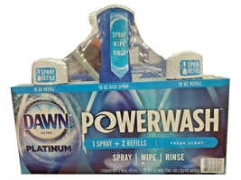  Dawn Platinum Powerwash Dish Spray Refill, Fresh Scent - Value Pack  - $18.41