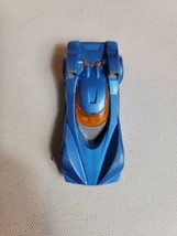 2000s Diecast Toy Car VTG Mattel Hot Wheels Scoopa Di Fuego Blue - £6.55 GBP