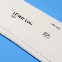 HELMUT LANG Large Drawstring Dust Bag Cream/White Approx. 15&quot; x 13 1/2&quot; - £17.56 GBP