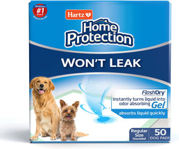 Hartz Home Protection Dog Training Pads 200 count (4 x 50 ct) Hartz Home... - $127.39