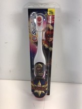 Captain Marvel Kids Arm &amp; Hammer Spinbrush Toothbrush - £5.41 GBP