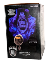Gemmy Disney&#39;s Haunted Mansion Projector Logo Purple Light Animated Halloween - £46.62 GBP
