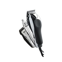 Wahl Chrome Pro Deluxe Mains Hair Clipper, Trimmer &amp; Nasal Trimmer Set C... - £89.62 GBP