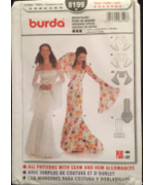 Burda 8199 Wedding/Evening Gown Corset Top with Trumpet Sleeves &amp; Basque... - $655.20 MXN