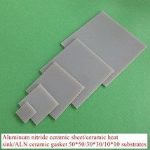 1Pc Aluminum Nitride Ceramic Sheet Heat Sink Pads ALN Ceramic Gasket - £6.47 GBP+