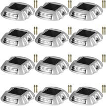 VEVOR Driveway Lights 12-Pack Solar Driveway Lights Bright White with Screws Sol - €116,58 EUR