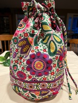 Vera Bradley Viva La Vera Ditty Drawstring Waterproof Lined Swimsuit Bag... - €16,42 EUR