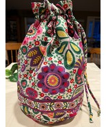 Vera Bradley Viva La Vera Ditty Drawstring Waterproof Lined Swimsuit Bag... - $358.10 MXN