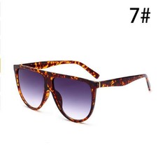 Thin Flat Top Sunglasses Women Luxury Brand Designer Retro Vintage Sunglasses Wo - £10.38 GBP