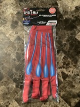 Marvel Spiderman Miles Morales 2099 Gamer Verse Adult Red Gloves Costume - £12.43 GBP