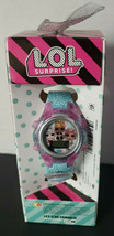 Accutime Surprise Flashing Icon &amp; Dial LCD Watch Blue and Pink U152 - $9.99
