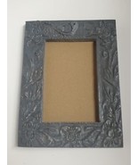 4x6 Wood Picture Frame Depicting a Bird and Flowers - $391.15 MXN