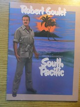 Robert Goulet South Pacific 1987 Show Program Rodgers &amp; Hammerstein 12*9 Inch VG - £23.21 GBP