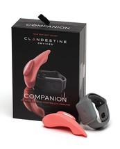 Clandestine Devices Companion Panty Vibe W/wearable Remote Coral - £111.36 GBP