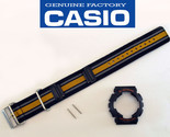 Genuine CASIO G-SHOCK GA-100MC Watch Band BEZEL Cloth Black Orange Gray ... - $89.95