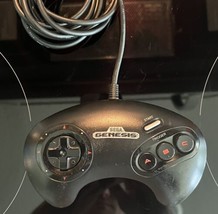 OEM Sega Genesis 3 Button Controller Model 1650 - Black Taken Apart &amp; Cl... - £11.00 GBP