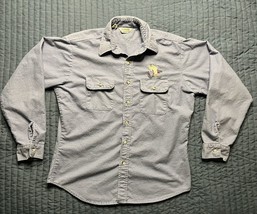 Vintage Five Brother Long Sleeve Flannel Shirt W/ Duck Logo Men’s SZ Lar... - $16.00