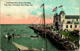 Yachting Dance Pavilion  San Diego CA Panama California Expo 1915 DB Postcard - $18.76