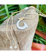 da Hawaiian Store Hand-Made Fishhook Necklace Choker - £15.65 GBP