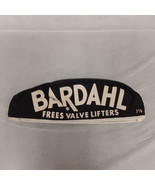 BARDAHL Service Station Attendant Advertising Hat Black 7-1/2 Vintage Pe... - $18.71