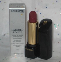 Lancome L&#39;Absolu Rouge Replenishing &amp; Reshaping Lipcolor in Pense a Moi ... - £31.25 GBP