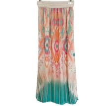 Body Central Pastel Coastal Cowgirl Maxi Skirt Swim Coverup Size 6 - £22.35 GBP